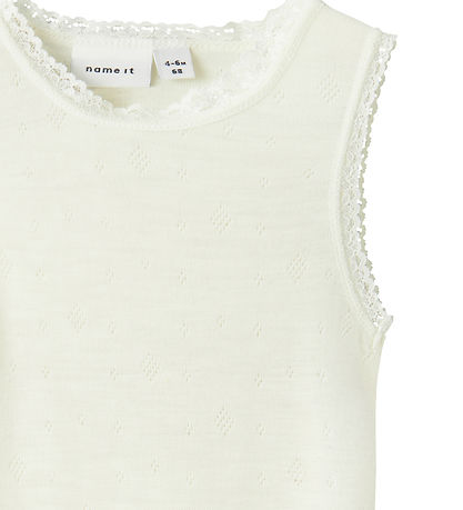 Name It Body u/æ - Wolle - NbfWang - Snow White m. Lochmuster
