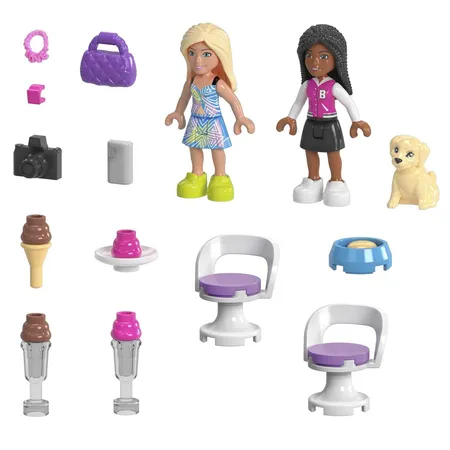 Mattel MEGA Barbie Cabrio & Eisstand