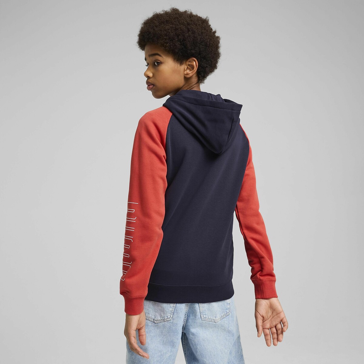 PUMA<br>Moletom com zíper em molton