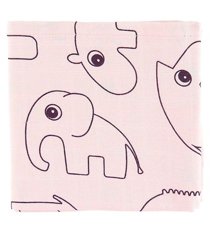 Done By Deer Spucktücher - 3er-Pack - 70x70 cm - Deer Friends Po