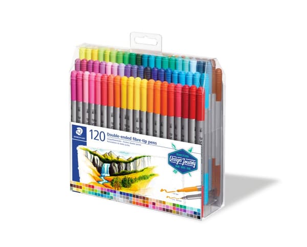 Tusj Dobbel spiss Design Journey 120 stk. Staedtler