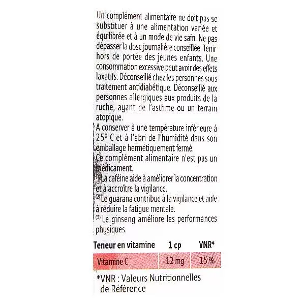 Forté Pharma Vitality4G Ultra Boost Energy Booster 20 comprimidos efervescentes