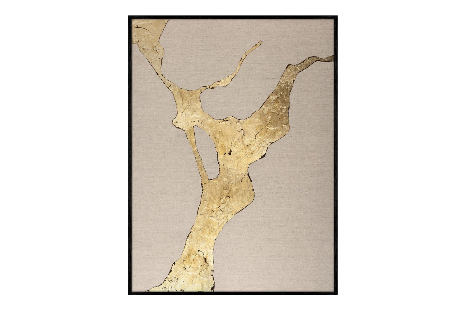 Wild Horizon Gold 90x120 cm Black Frame
