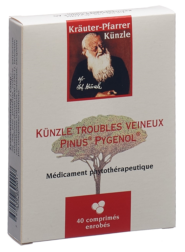 PINUS PYGENOL Venenbeschwerden Filmtabl Blist 40 Stk