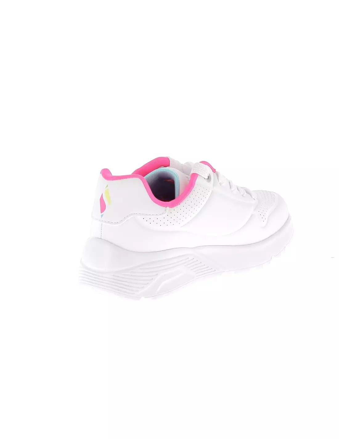 SKECHERS UNO LITE MY DRIP - Baskets Whiteneon
