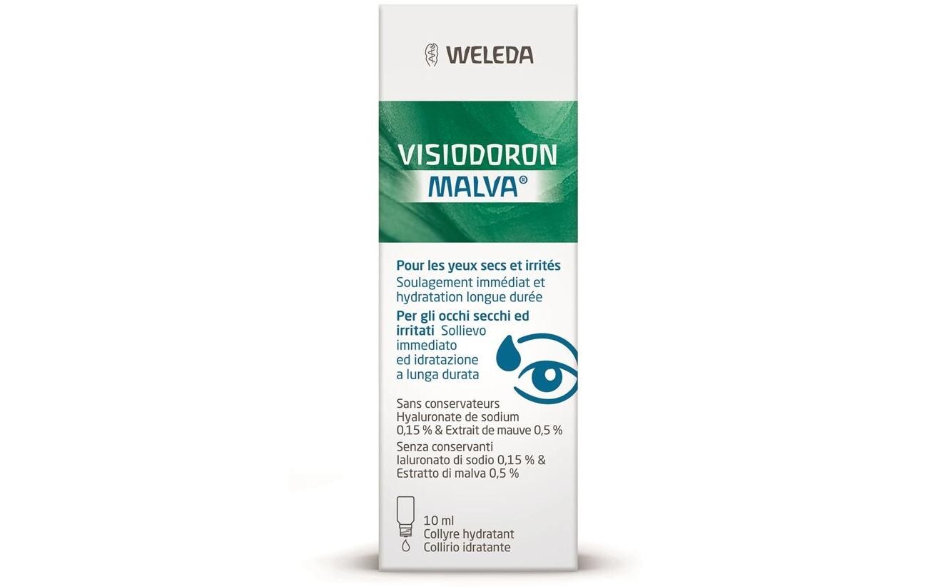 Augentropfen Visiodoron Malva 10 mlNatürlich wirksame Augentropfen bei trockenen und gereizten Augen
