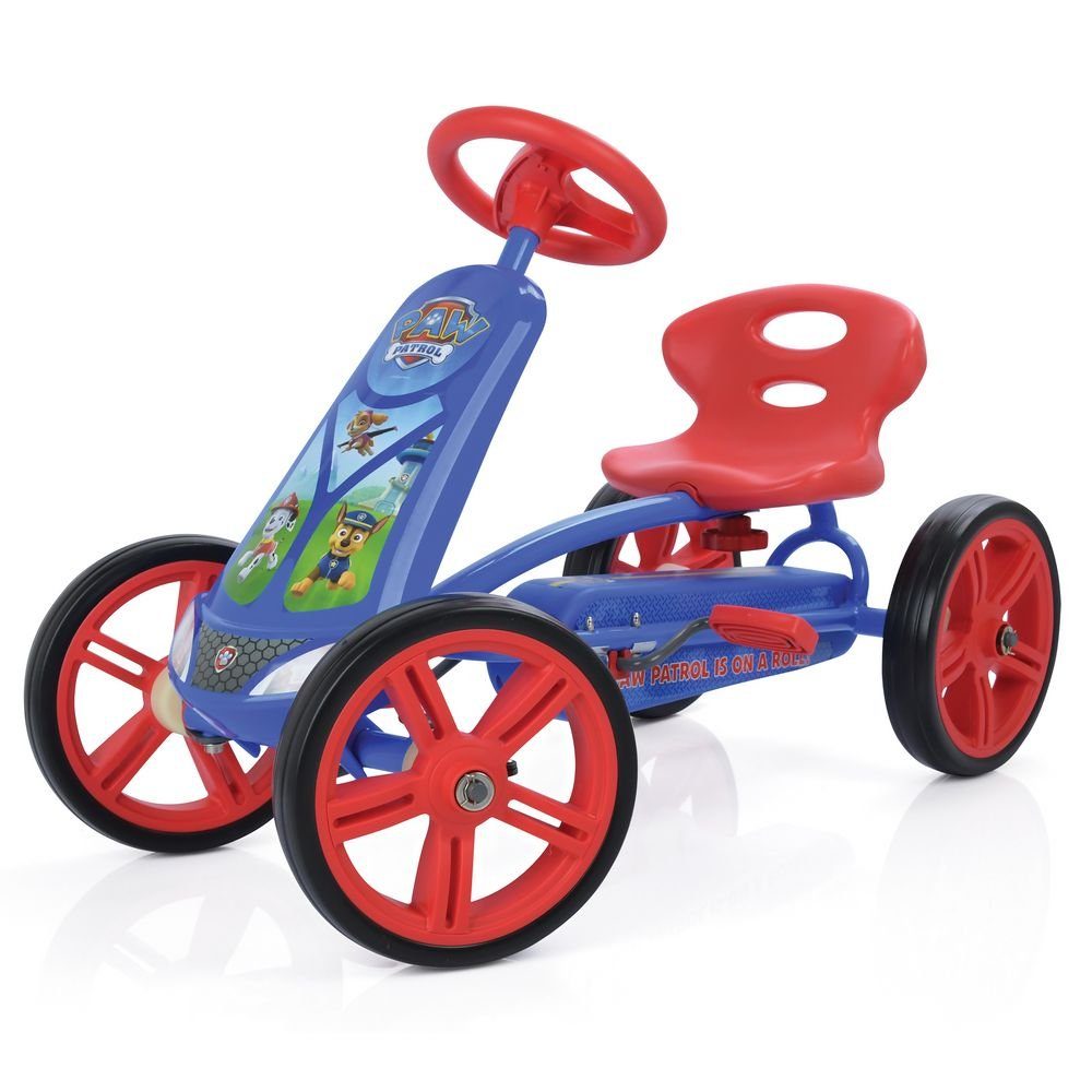 Hauck Tretfahrzeug Turbo II (2-4 Jahre) - Paw Patrol - Blue, Tretauto Pedal Go-Cart f&uuml;r Kinder ab 2-4 Jahre, verstellbarer Sitz