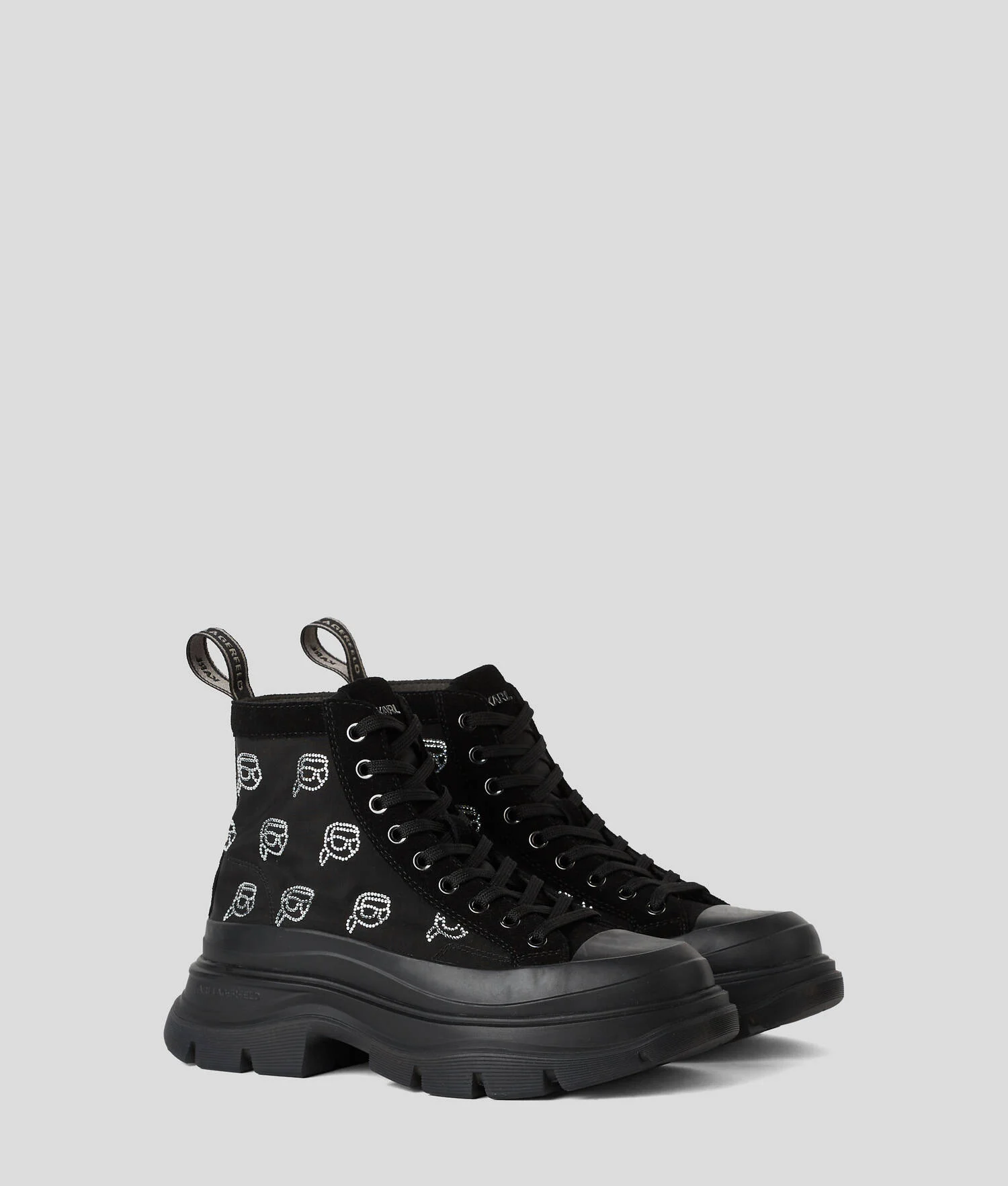 BOTTINES AVEC STRASS K/IKONIK NFT LUNA
