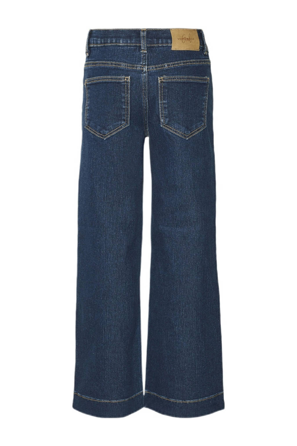 VERO MODA GIRL wide leg jeans VMDAISY dark blue denim