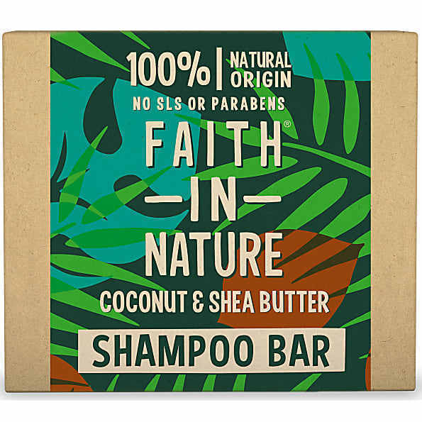 Faith In Nature Coconut & Shea Butter Shampoo Bar 85 G