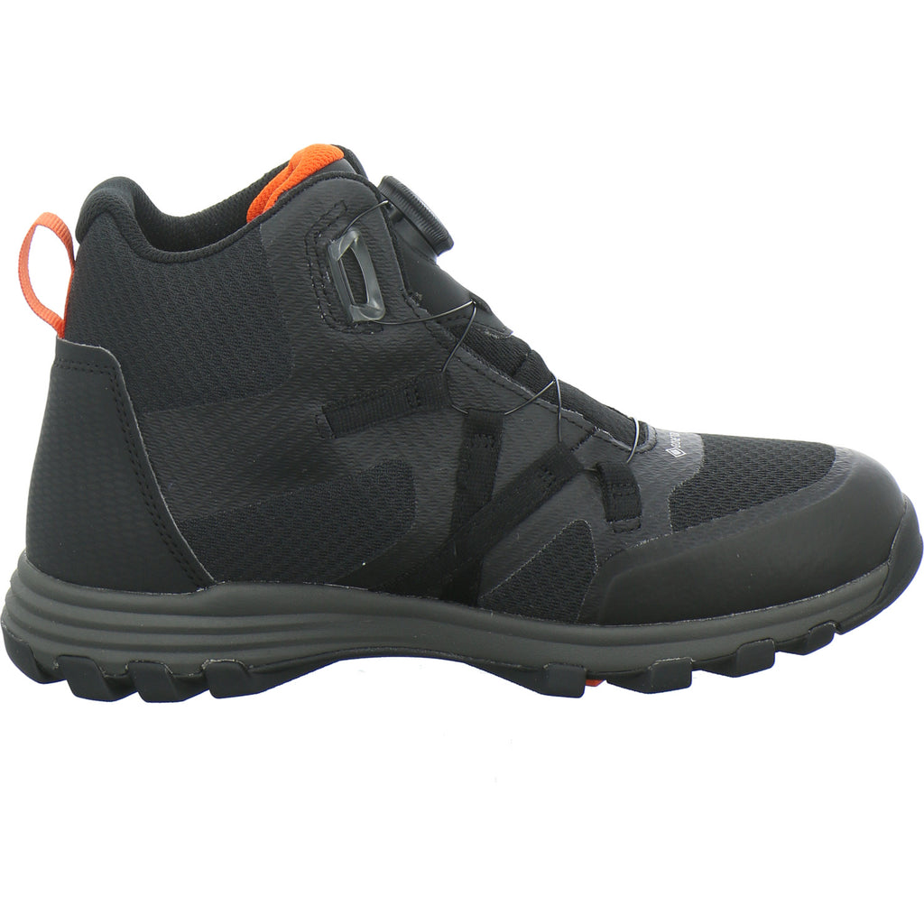 Vado Winterschuhe Jungen Hiker Schwarz-kombi