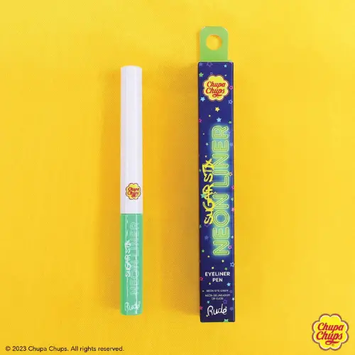 x Chupa Chups Sugar Stix Neon Liner Wavy Watermelon