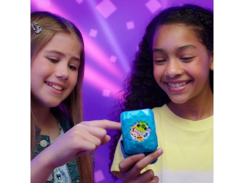 Spinmaster Bitzee Magicals Blau Interaktives Spielzeug mit 20 elektronischen Figuren