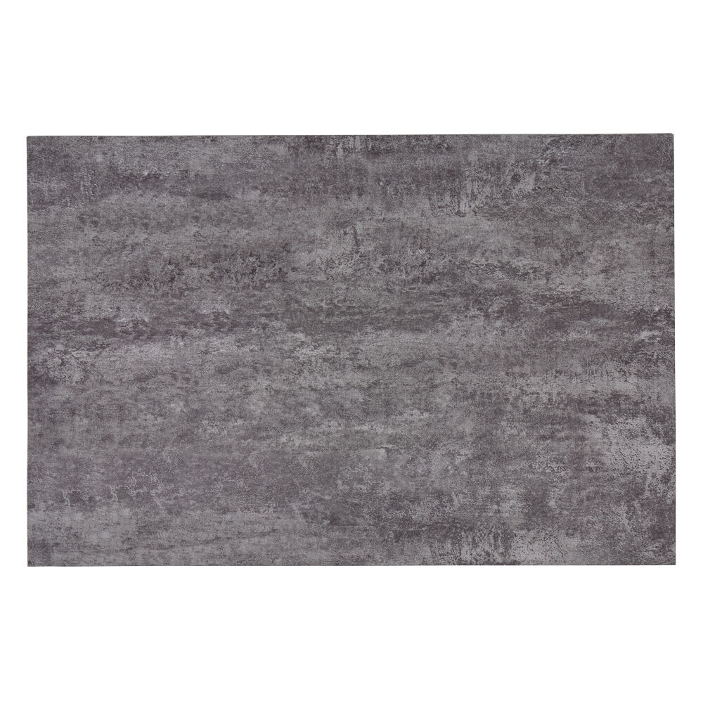 Set de table plastique gris imitation ciment