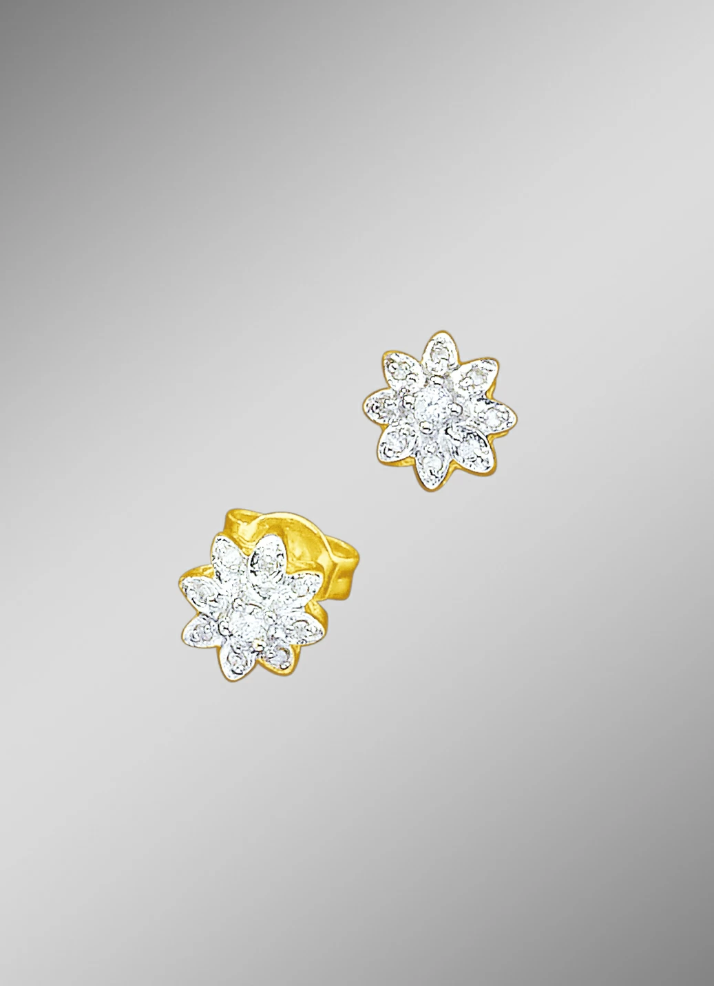 Ohrstecker mit Brillanten und Diamanten