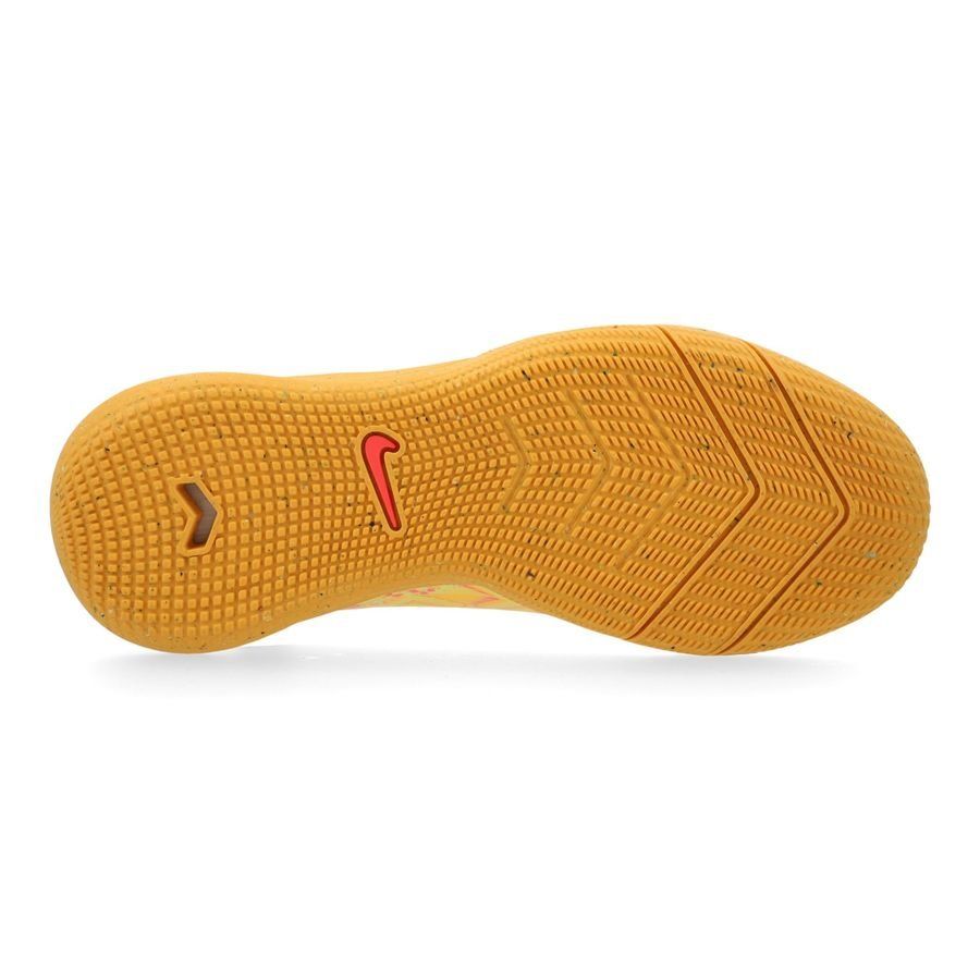 Nike Air Zoom Mercurial Vapor 16 Academy IC Mbappé Personal Edition - Orange/Bleu Enfant