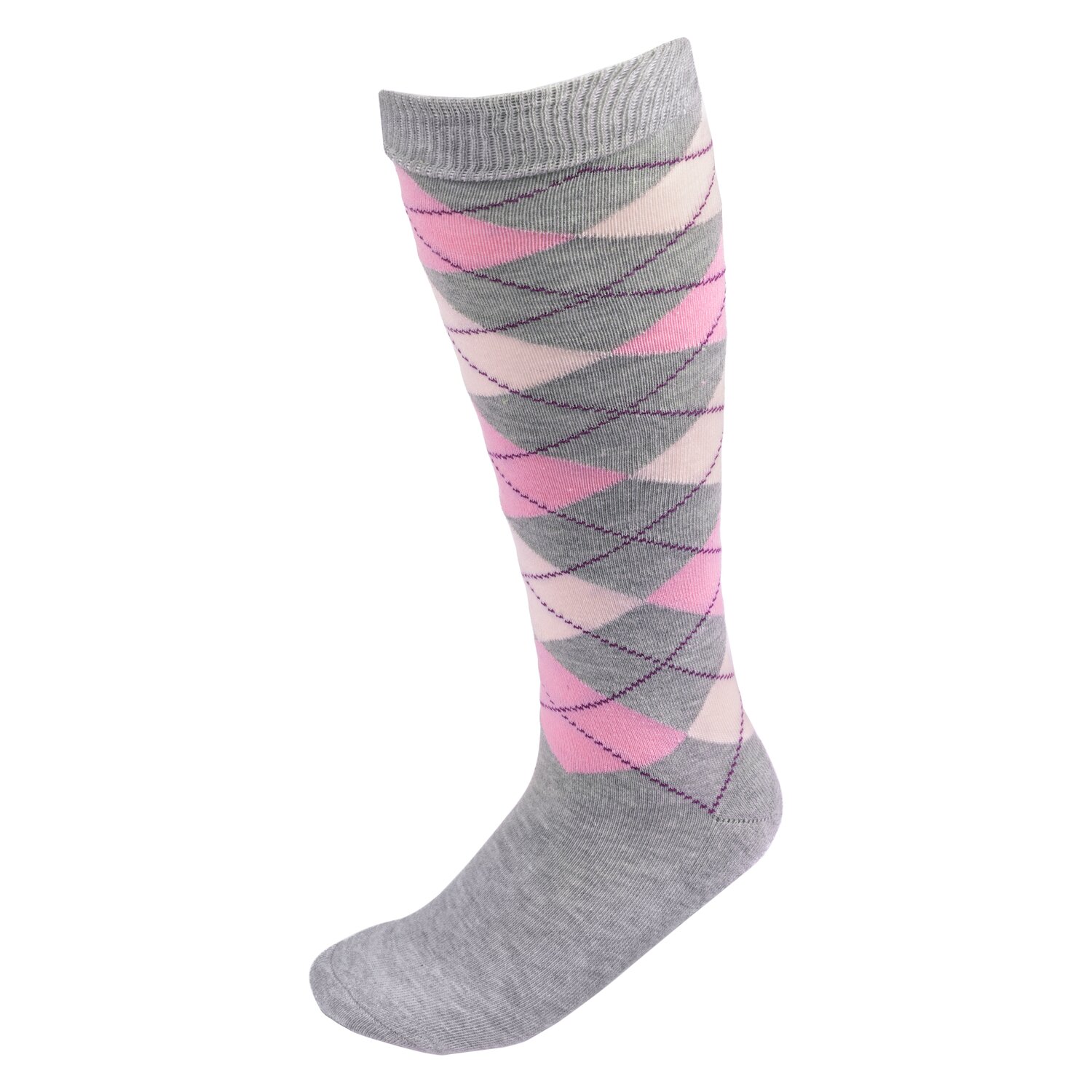 black forest Kniestrümpfe  - grey/rose/lightrose