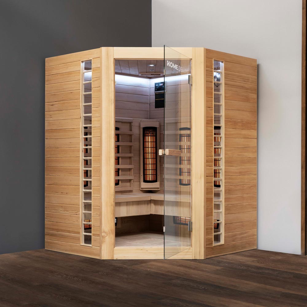 Home Deluxe Infrarotkabine Redsun XXL Deluxe mit Vollspektrumstrahlern