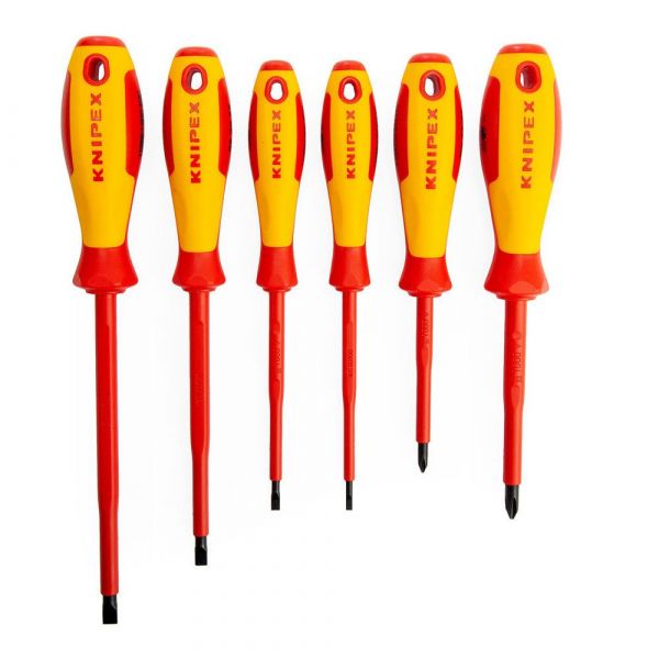 Knipex 19043 6 Pieces Screwdriver Set Laranja