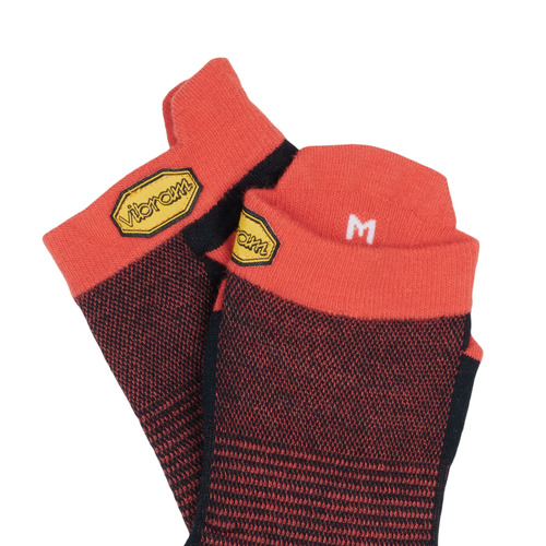 Vibram Fivefingers - ATHLETIC NO SHOW - Rouge / Noir
