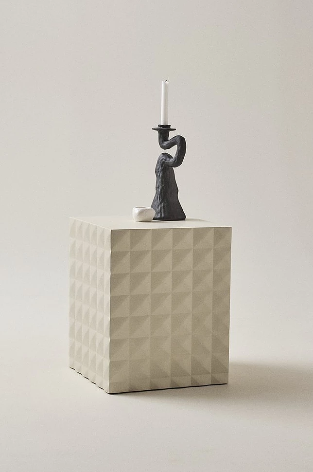 HAGA sidebord 40x40 cm - lavt