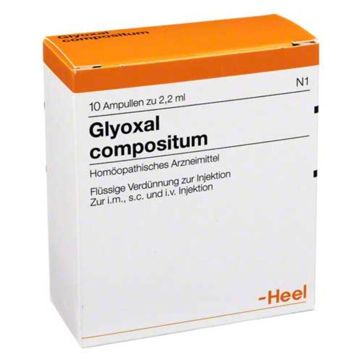Glyoxal compositum Ampullen, 10 St
