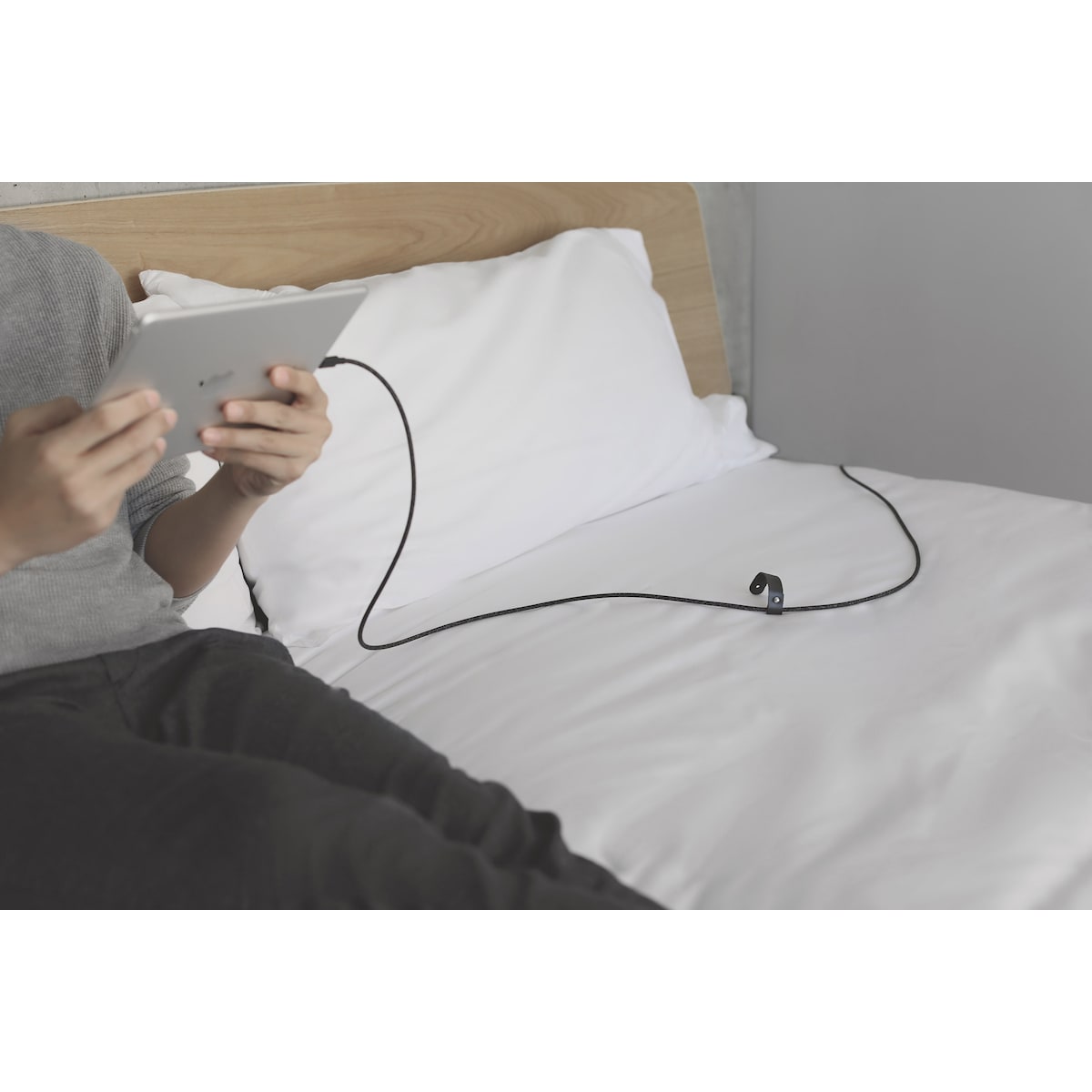 Native Union Belt XL USB-C til Lightning kabel (sort)