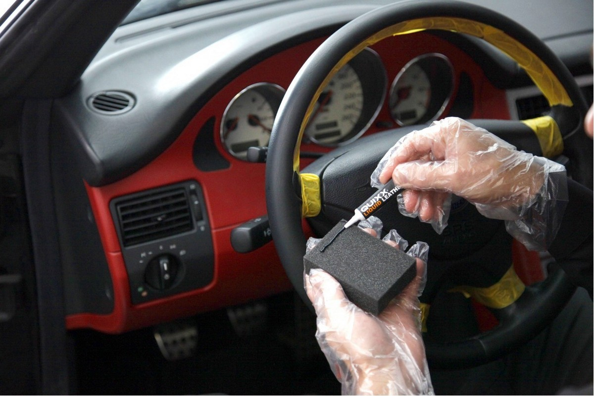 Auto Leder & Vinyl Reparatur Set All Inclusive Kit