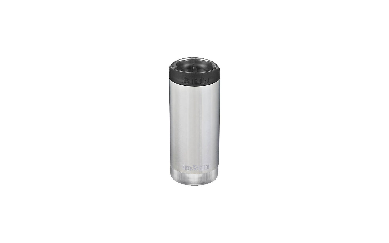 Klean Kanteen TKWide Edelstahl Thermoflasche 355 ml Schwarz