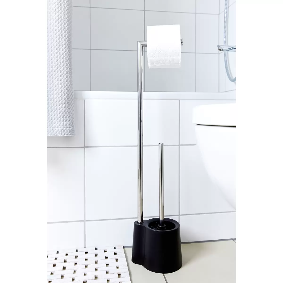 WC-Bürstengarnitur Wenko Schwarz
