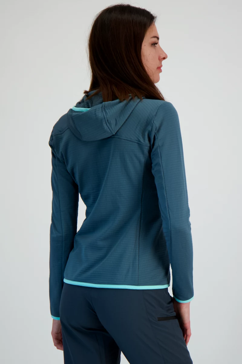 Ortovox Fleece Light Grid Hooded Damen Midlayer