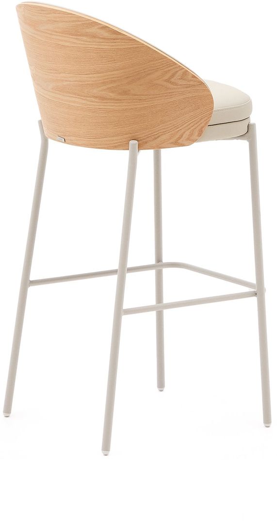 Kave Home   Eamy Hoog Barstoel