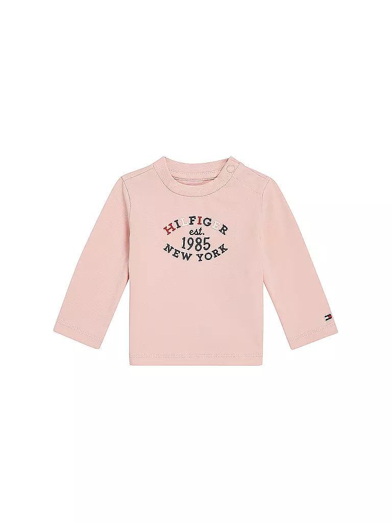 TOMMY HILFIGER Baby Langarmshirt  rosa