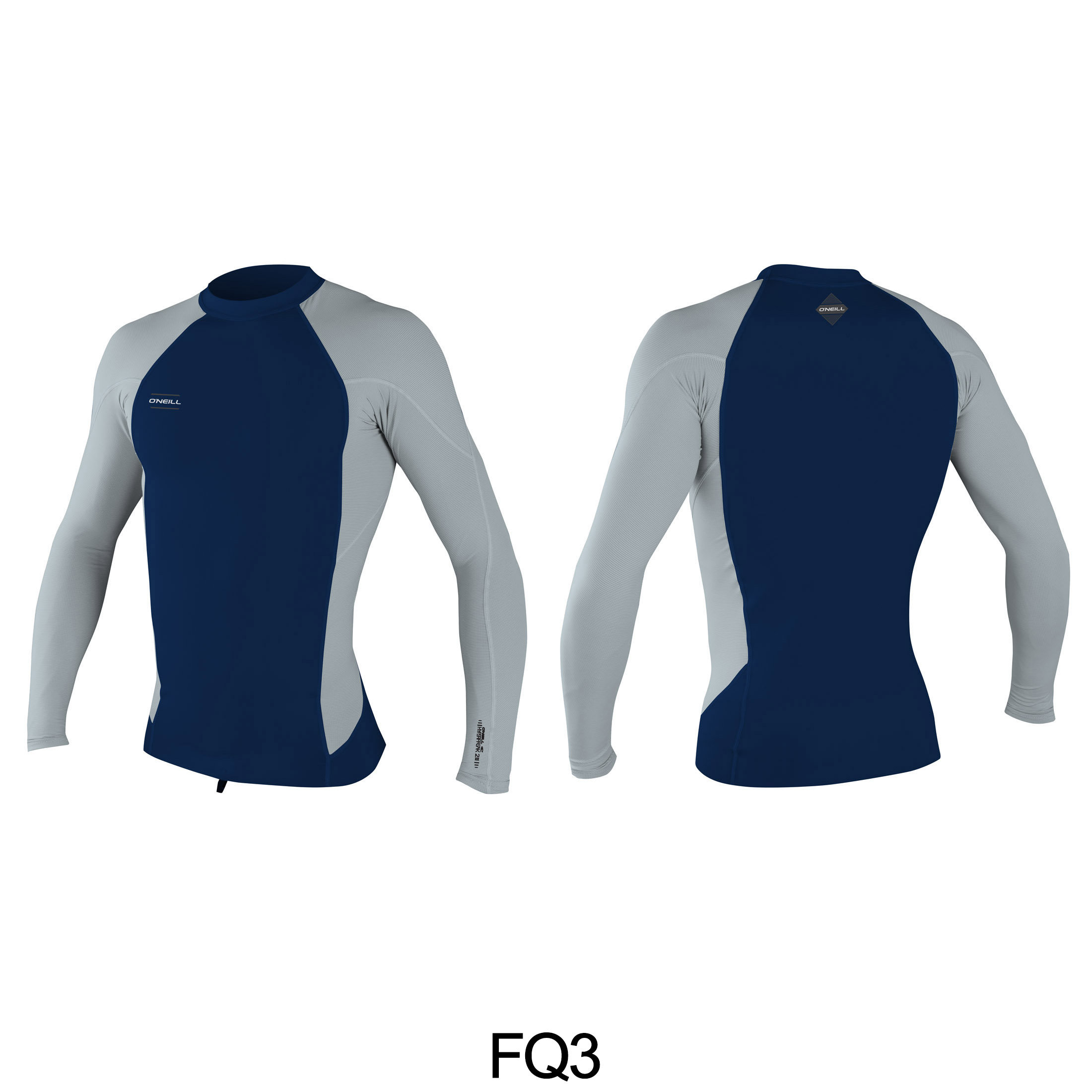O'Neill Hyperfreak 0.5mm Neo/Skins L/S Top SLATE/GRAPH