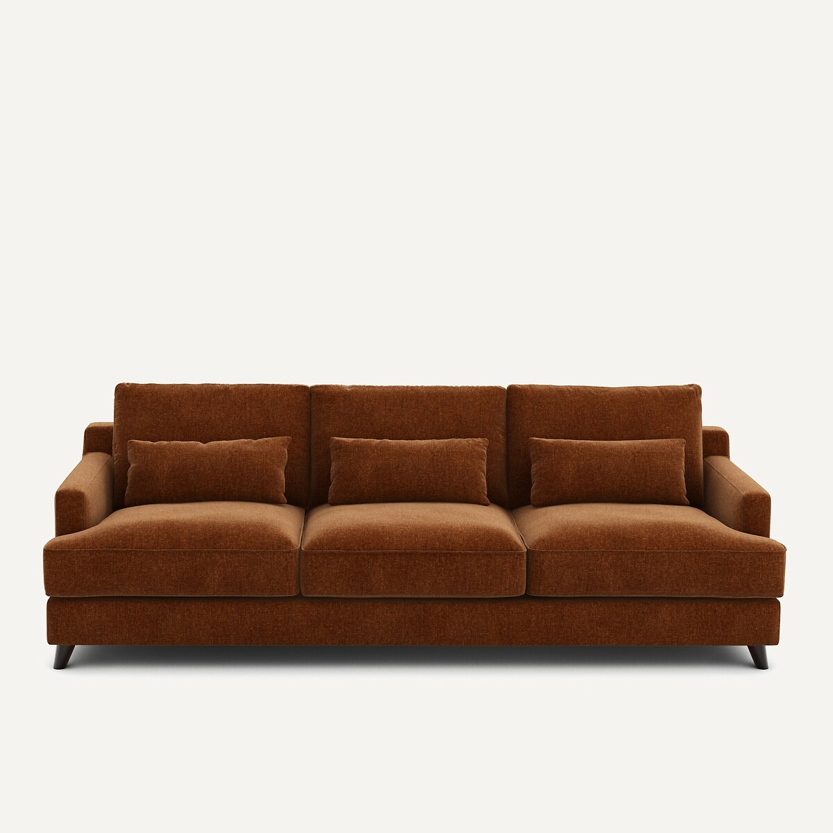 AM.PM<br>Sofá de veludo chenille, Alwine