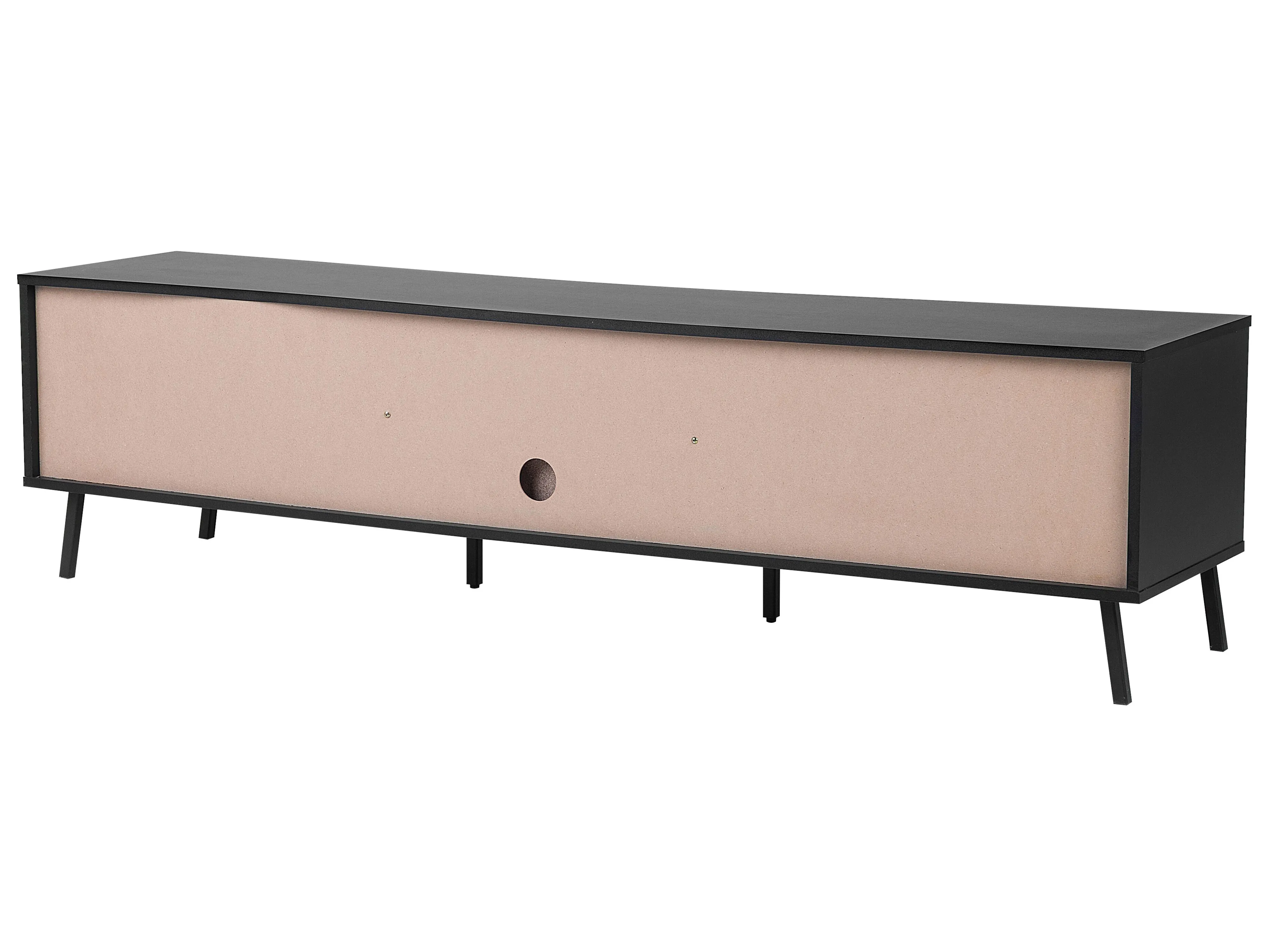 TV-meubel BLACKPOOL Bruin/zwart