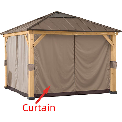 Sunjoy gardin til pavillon