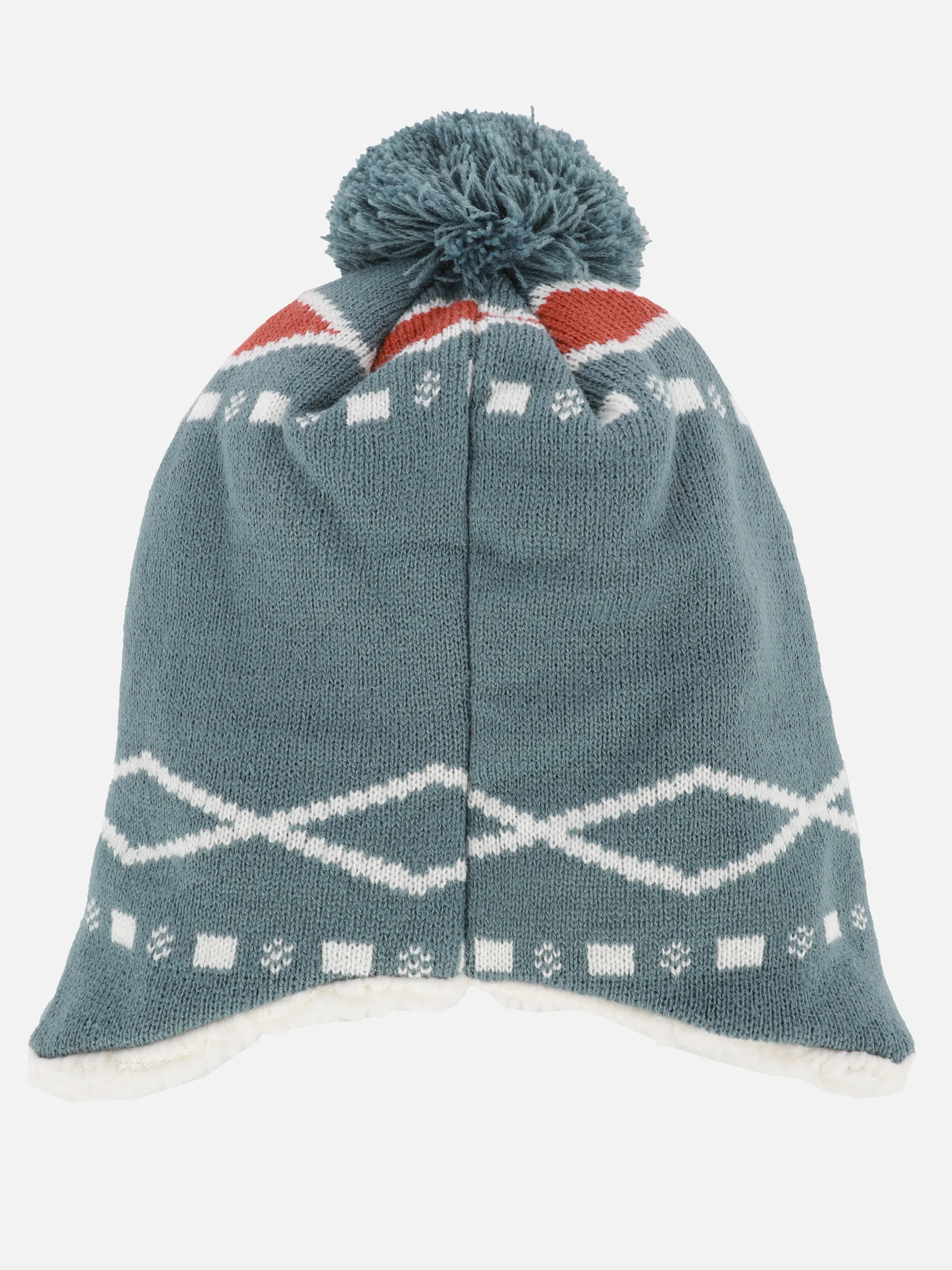 Baby Jungen Strickmütze mit Bommel