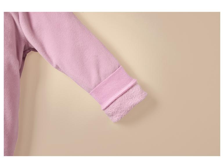 Baby fleece trui