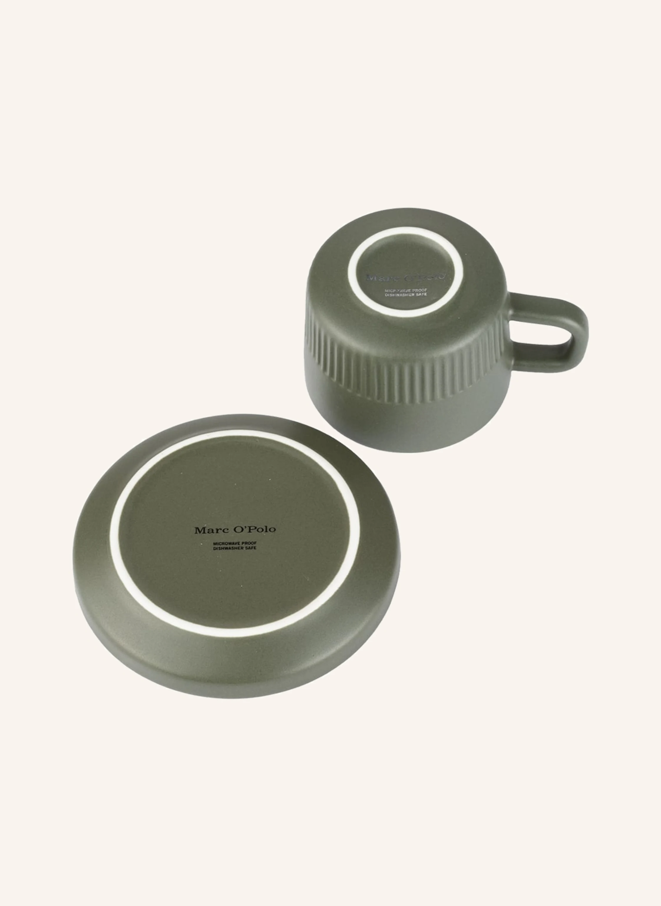 Marc O'Polo 4er-Set Espressotassen MOMENTS mit Untertasse