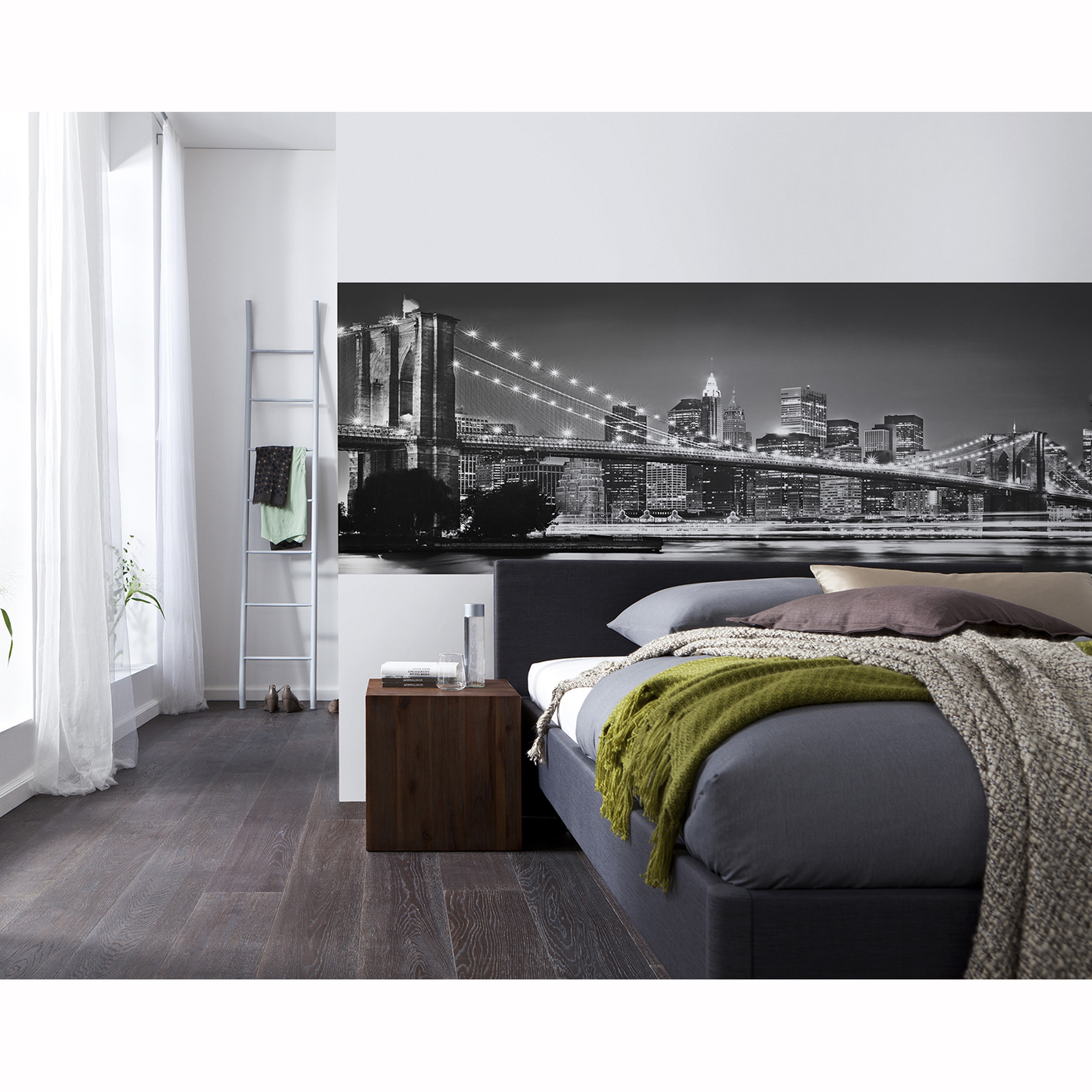 Papier-Fototapete BROOKLY BRIDGE - 3,68 Meter
