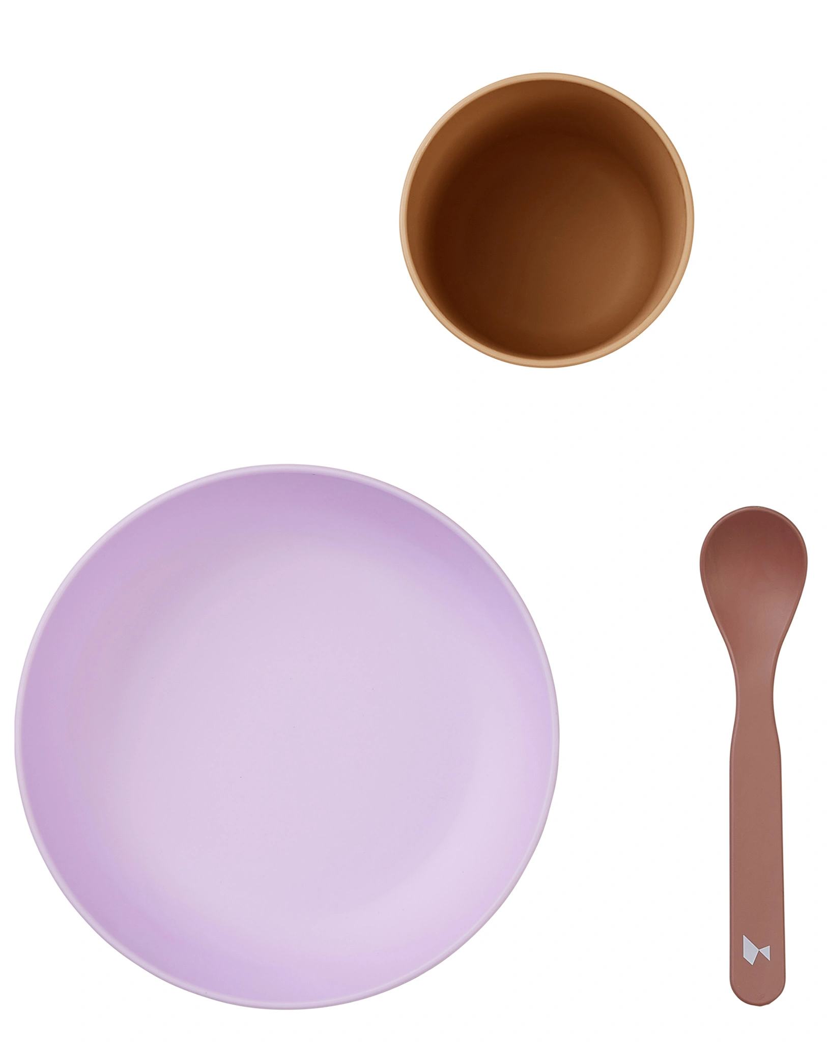 Geschirr-Set BABY'S FIRST MEAL in lila