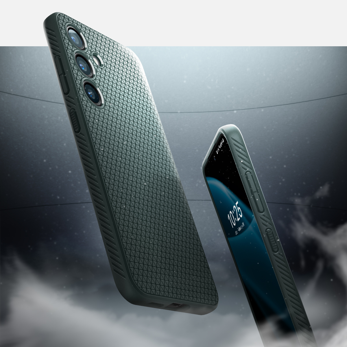Samsung Galaxy S24 Liquid Air Case Gummi Hülle (ACS07348) - Abyss Green