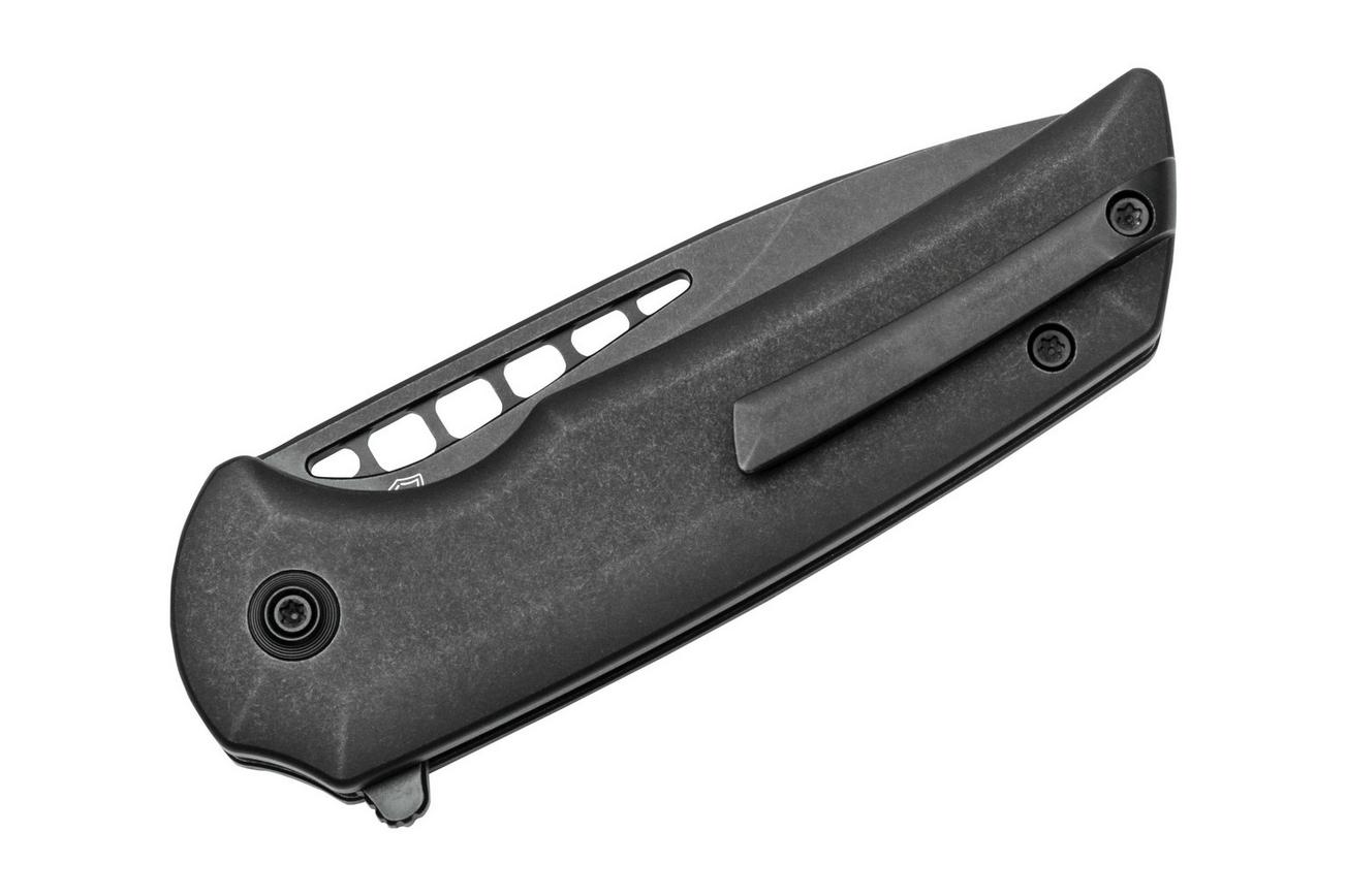 WE Knife Mini Malice WE054BL-1, Black Titanium zakmes