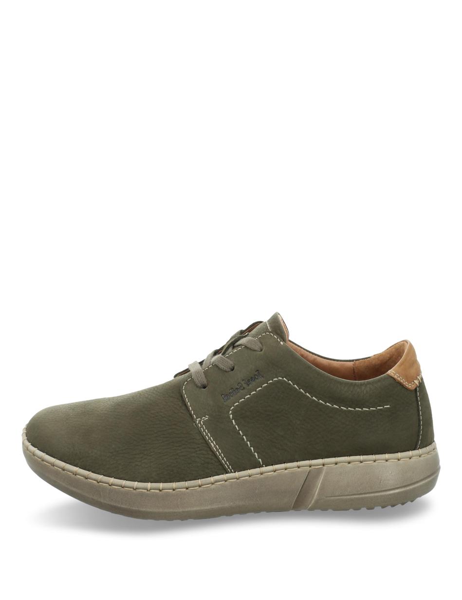 Halbschuh Louis 01, moos-kombi