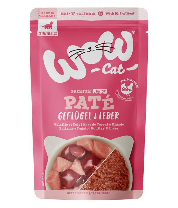 WOW® Cat Nassfutter für Katzen Premium Paté