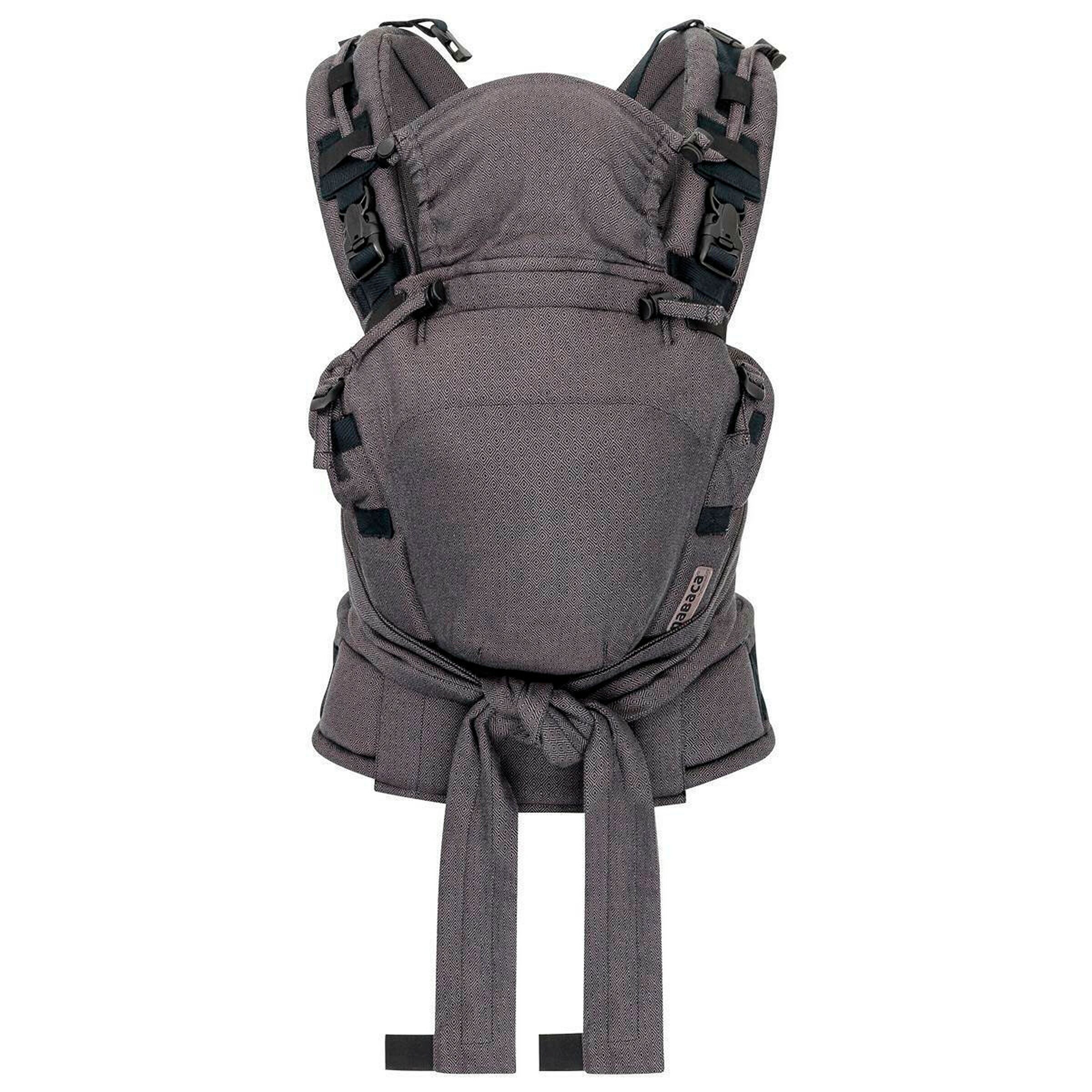 HOPPEDIZ® Babytrage Nabaca Basic-Set London grau