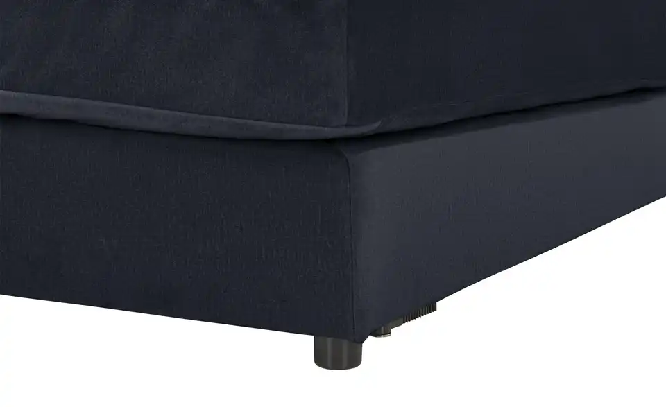 Element Branna Anthrazit Samt 1-Sitzer
