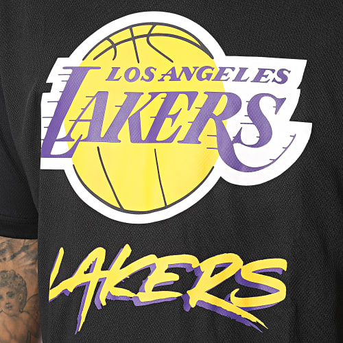 Tee Shirt Los Angeles Lakers Script Mesh 60284737 Noir