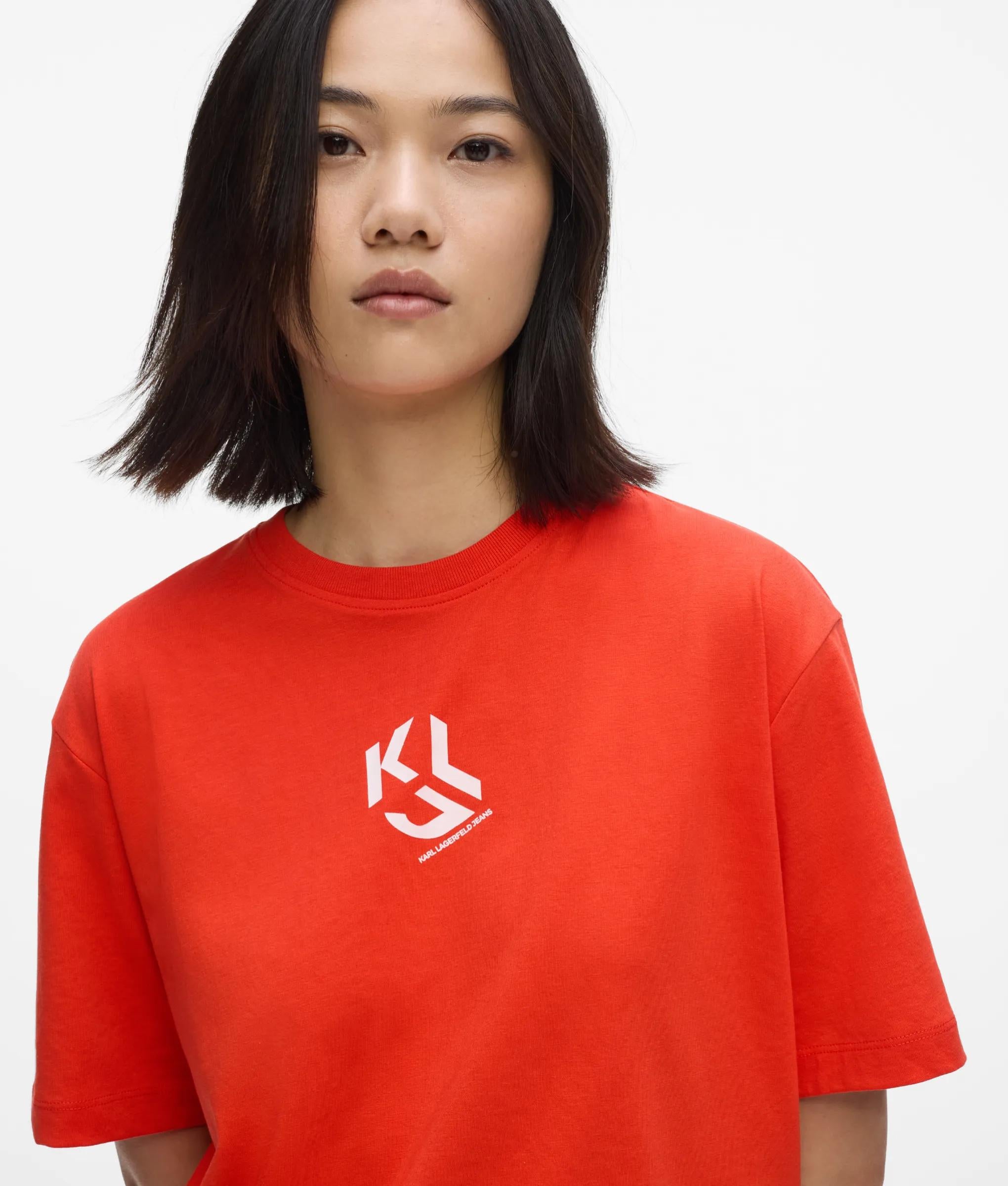 Regular-fit T-shirt met Monogram